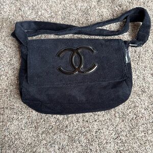 CHANEL CC VIP Authentic Precision Black  Messenger Crossbody Tote Bag NEW